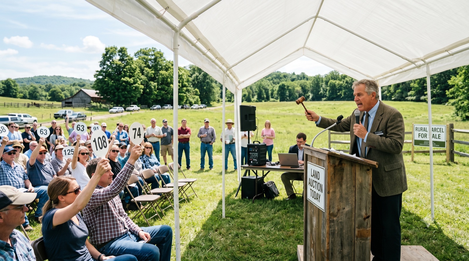 Should You Sell Land at Auction? Pros, Cons & What to Expect